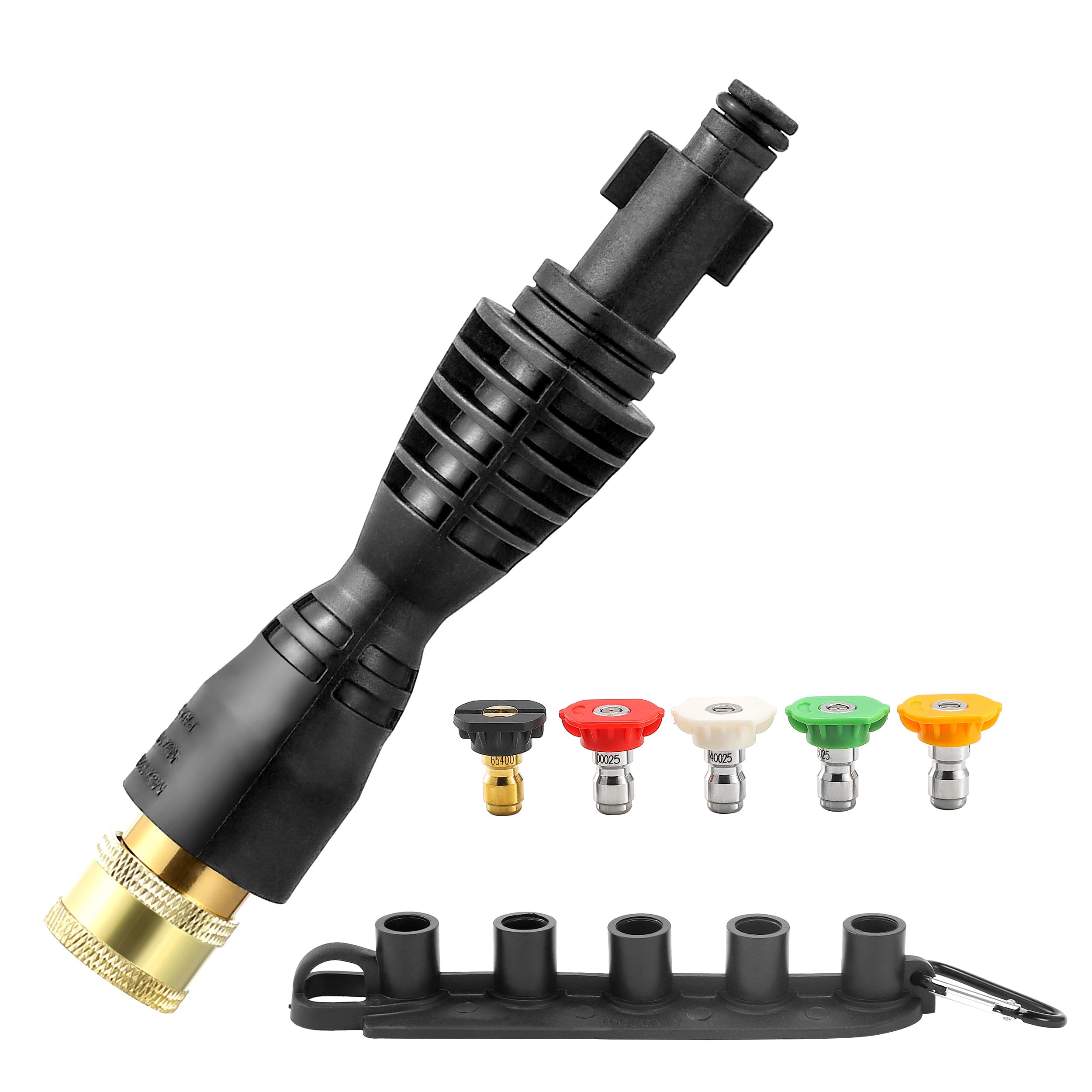 Amazon.com: FIXFANS Pressure Washer Gun Adapter with 5 Spray